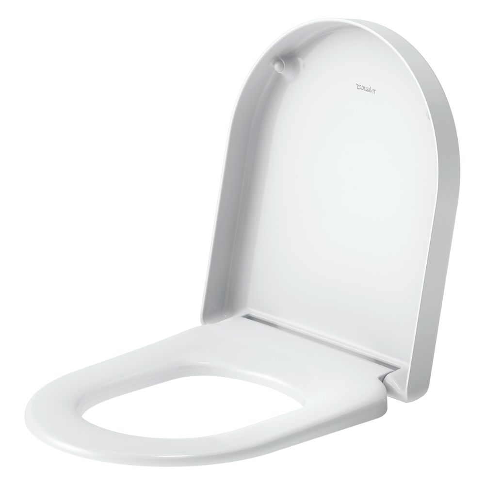 Duravit Univavo WC-Sitz D-shaped Weiß, 368x51x432mm, mit Absenkautomatik, Sitzgarni... DURAVIT-0023590000 4067116345117 (Abb. 3)