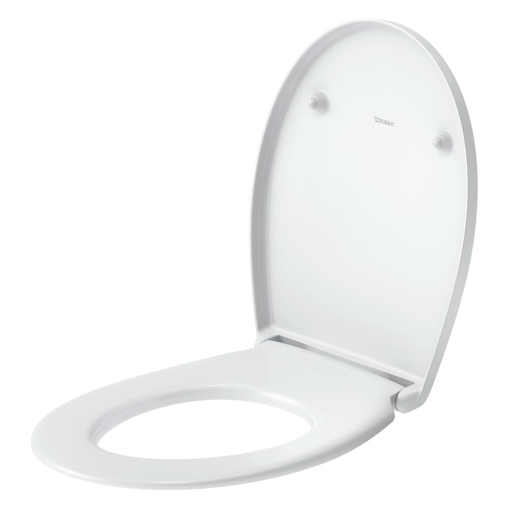 Duravit Univavo WC-Sitz oval Weiß, 368x51x452mm, mit Absenkautomatik, Sitzgarnitur ... DURAVIT-0023690000 4067116345223 (Abb. 3)