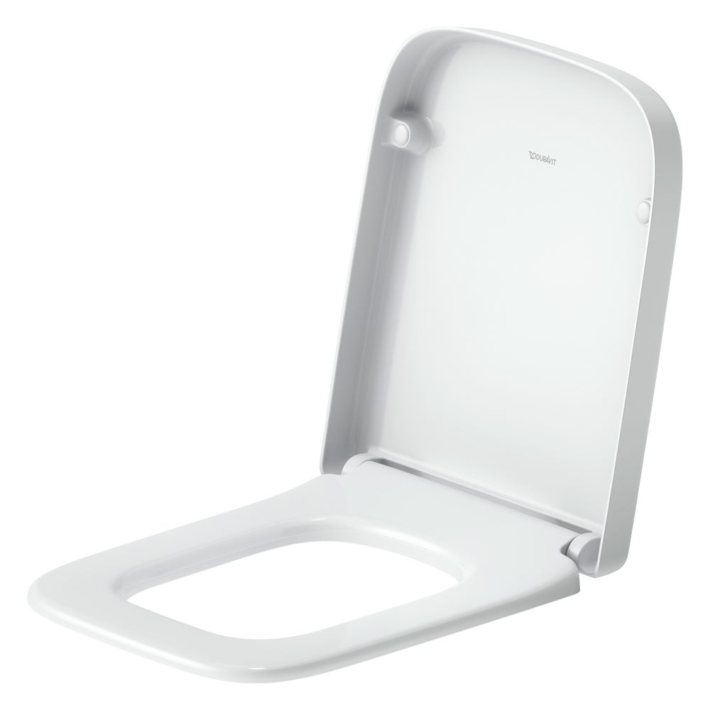 Duravit Univavo WC-Sitz eckig Weiß, 362x50x438mm, mit Absenkautomatik, Sitzgarnitur... DURAVIT-0023790000 4067116345230 (Abb. 3)