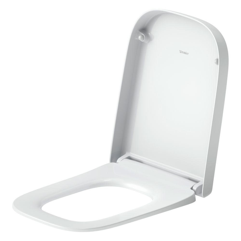 Duravit Univavo WC-Sitz eckig Weiß, 355x49x448mm, mit Absenkautomatik, Sitzgarnitur... DURAVIT-0023890000 4067116345247 (Abb. 3)