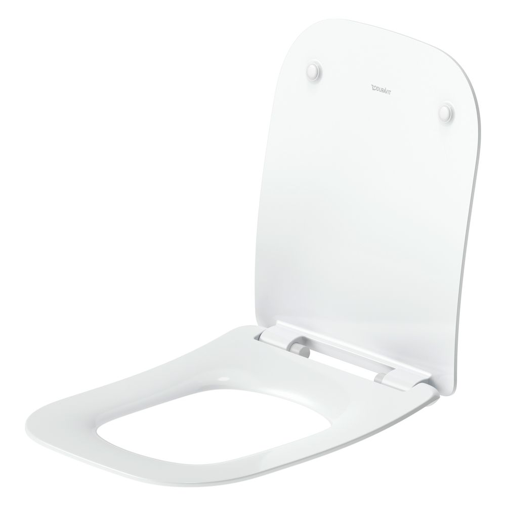Duravit Univavo WC-Sitz eckig Weiß, 360x48x434mm, mit Absenkautomatik, Sitzgarnitur... DURAVIT-0024290000 4067116360783 (Abb. 3)
