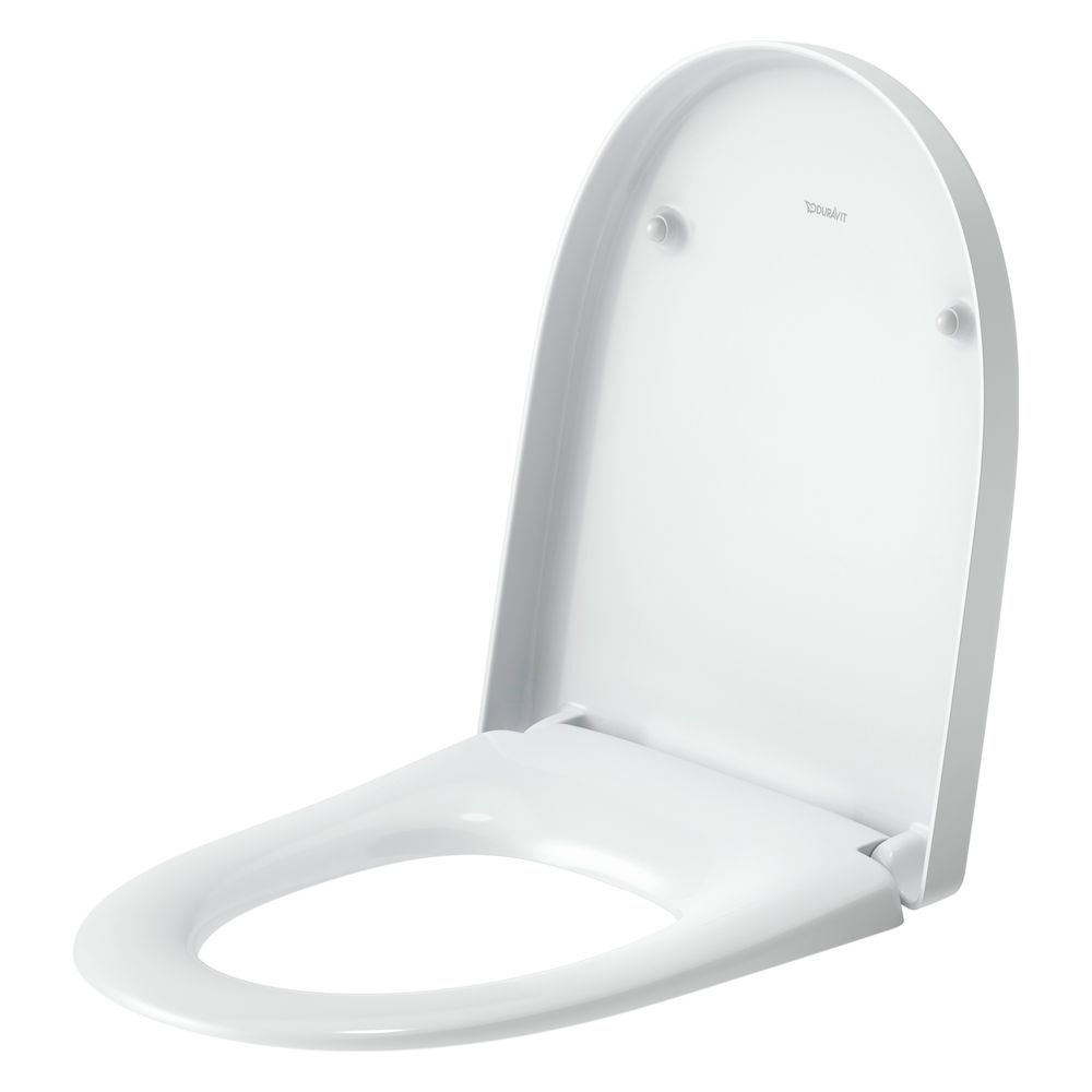 Duravit Univavo WC-Sitz D-shaped Weiß, 373x49x457mm, mit Absenkautomatik, Sitzgarni... DURAVIT-0024490000 4067116360806 (Abb. 3)
