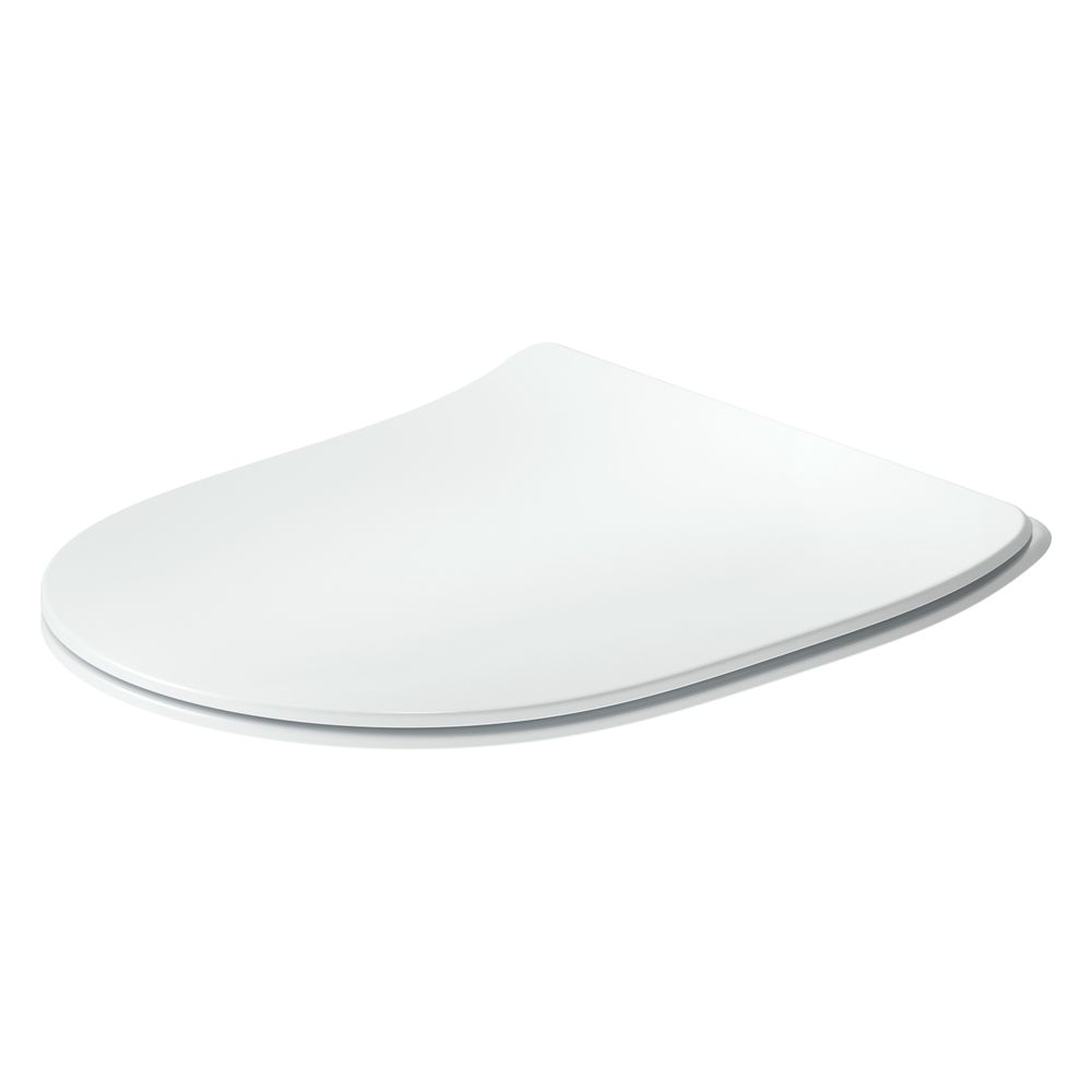 Duravit Univavo WC-Sitz D-shaped Weiß, 368x47x451mm, mit Absenkautomatik, Sitzgarni... DURAVIT-0023390000 4067116345087 (Abb. 5)