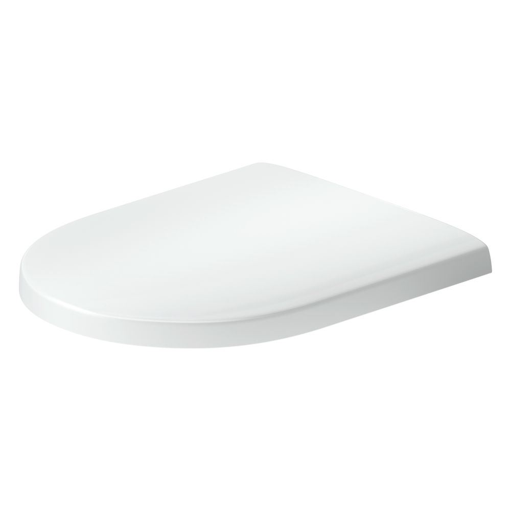 Duravit Univavo WC-Sitz D-shaped Weiß, 377x50x455mm, mit Absenkautomatik, Sitzgarni... DURAVIT-0023490000 4067116345094 (Abb. 5)