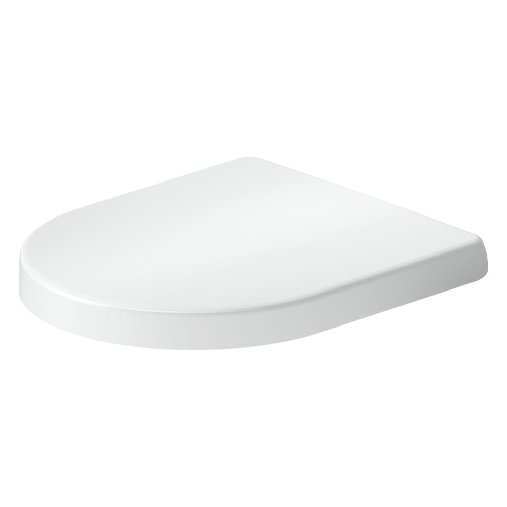 Duravit Univavo WC-Sitz D-shaped Weiß, 368x51x432mm, mit Absenkautomatik, Sitzgarni... DURAVIT-0023590000 4067116345117 (Abb. 5)