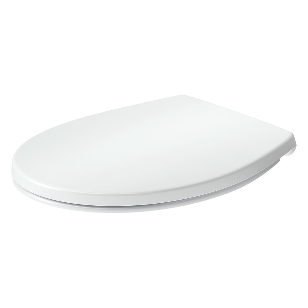 Duravit Univavo WC-Sitz oval Weiß, 368x51x452mm, mit Absenkautomatik, Sitzgarnitur ... DURAVIT-0023690000 4067116345223 (Abb. 5)