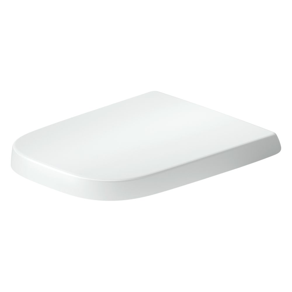 Duravit Univavo WC-Sitz eckig Weiß, 355x49x448mm, mit Absenkautomatik, Sitzgarnitur... DURAVIT-0023890000 4067116345247 (Abb. 5)