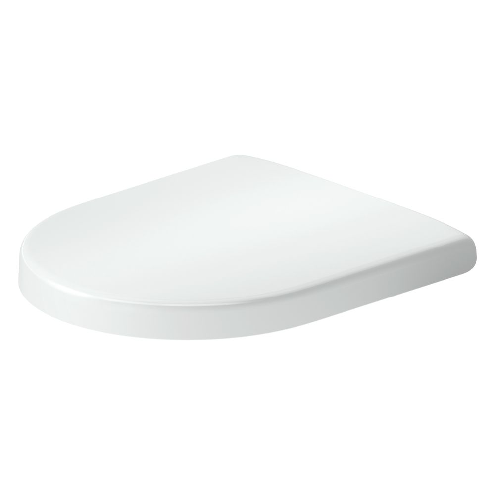 Duravit Univavo WC-Sitz D-shaped Weiß, 374x51x432mm, mit Absenkautomatik, Sitzgarni... DURAVIT-0024190000 4067116360752 (Abb. 5)