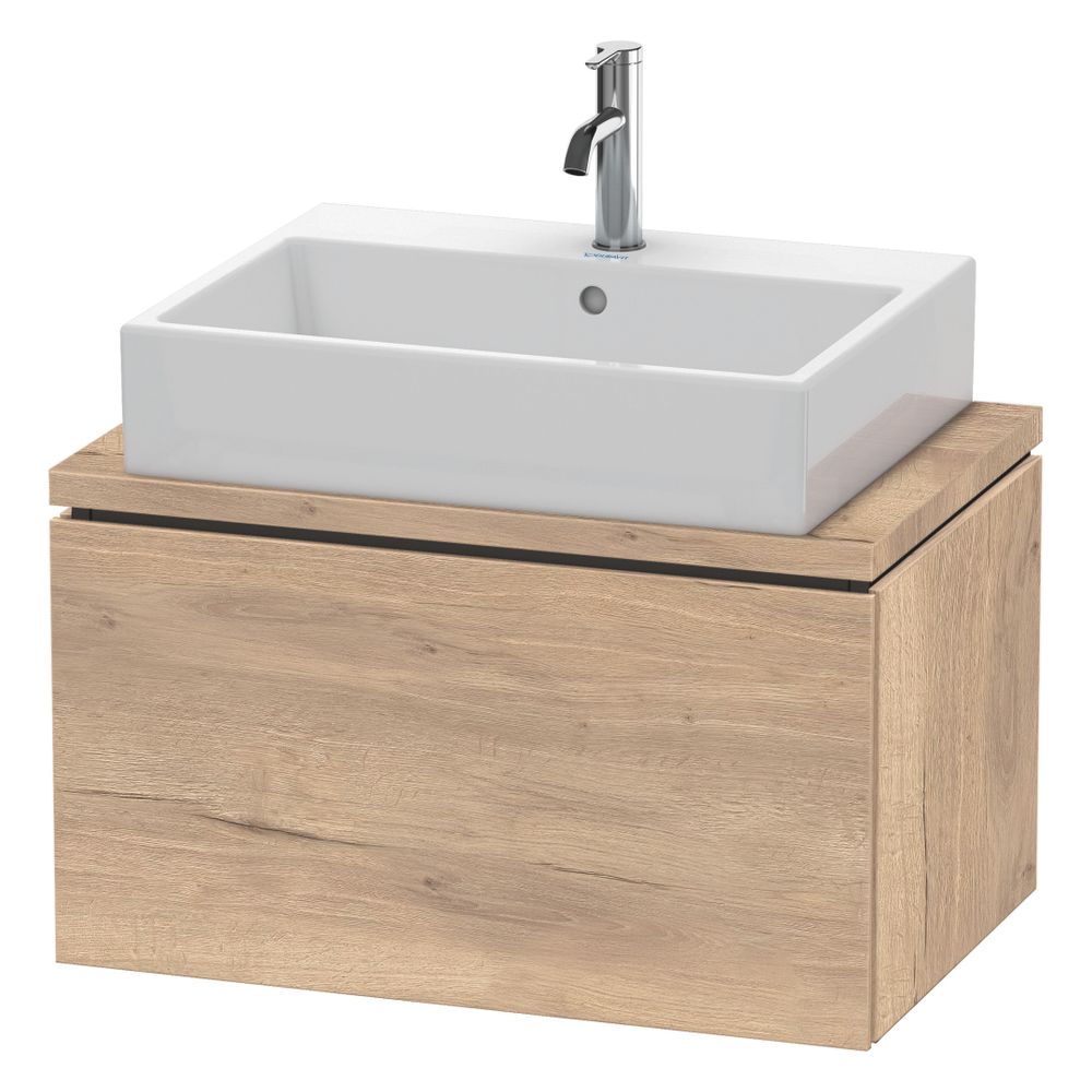 Duravit L-Cube Konsolenwaschtischunterbau wandh 477x720x400mm Compact, Eiche Marmo... DURAVIT-LC580105555 4067116354928 (Abb. 3)