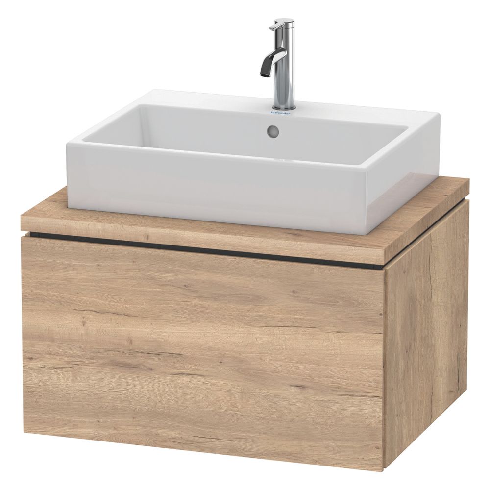 Duravit L-Cube Konsolenwaschtischunterbau wandh. 547x720x400mm ohne KSP Eiche Marm... DURAVIT-LC581105555 4067116354508 (Abb. 3)