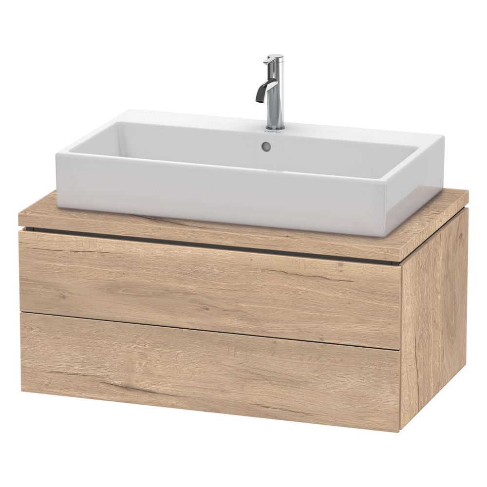 Duravit L-Cube Konsolenwaschtischunterbau wandh. 547x920x400mm ohne KSP Eiche Marm... DURAVIT-LC581805555 4067116354324 (Abb. 3)