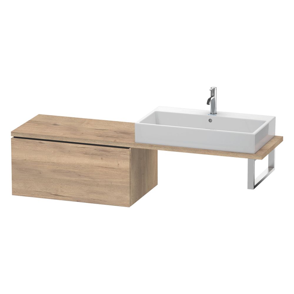Duravit L-Cube Unterschrank für Konsole 547x820x400mm 1 Auszug Eiche Marmoriert Ma... DURAVIT-LC583405555 4067116354157 (Abb. 3)