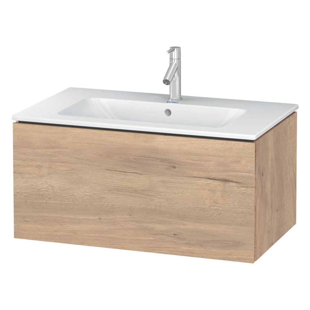 Duravit L-Cube Waschtischunterbau wandh. 481x820x400mm Eiche Marmoriert Matt, Grif... DURAVIT-LC614105555 4067116353587 (Abb. 3)
