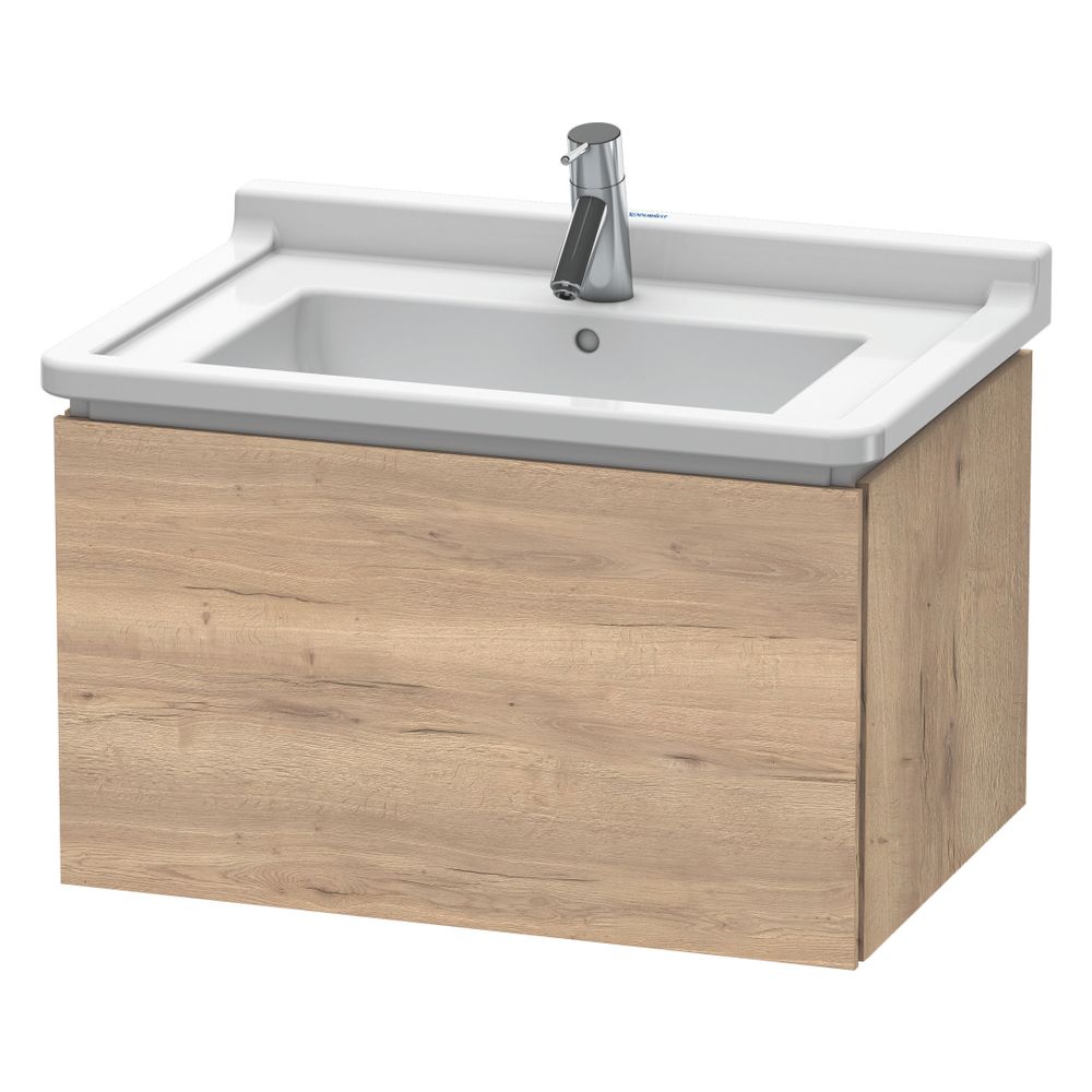 Duravit L-Cube Waschtischunterbau wandh. 469x670x408mm Eiche Marmoriert Matt, Grif... DURAVIT-LC616405555 4067116353433 (Abb. 3)