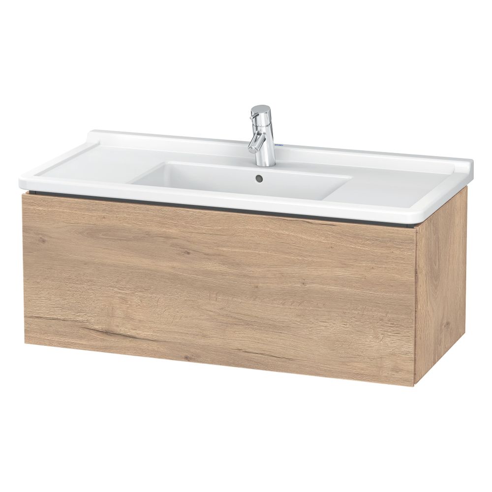 Duravit L-Cube Waschtischunterbau wandh. 469x1020x408mm Eiche Marmoriert Matt, Gri... DURAVIT-LC616605555 4067116353266 (Abb. 3)