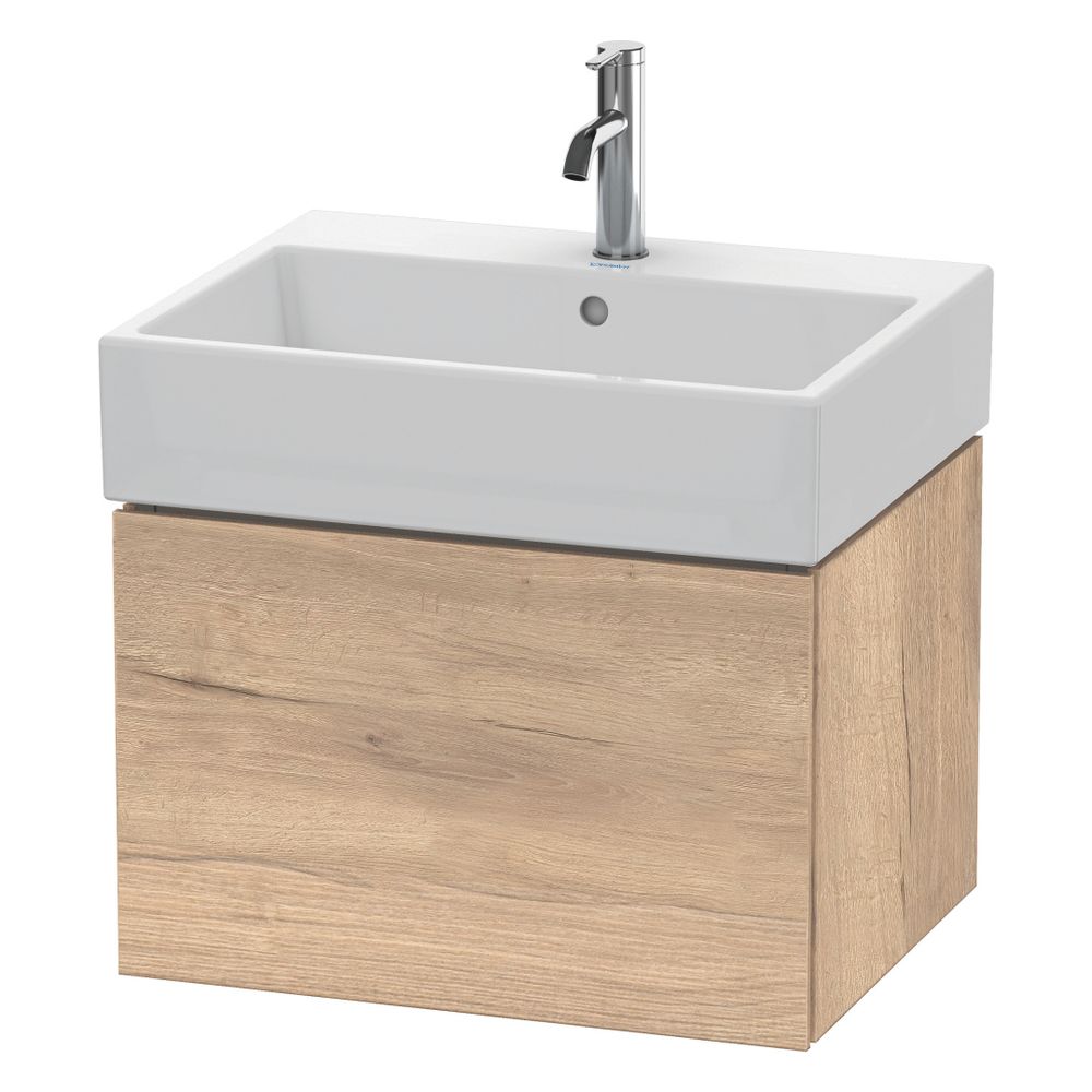 Duravit L-Cube Waschtischunterbau wandh. 459x584x394mm Eiche Marmoriert Matt, Grif... DURAVIT-LC617505555 4067116353228 (Abb. 3)