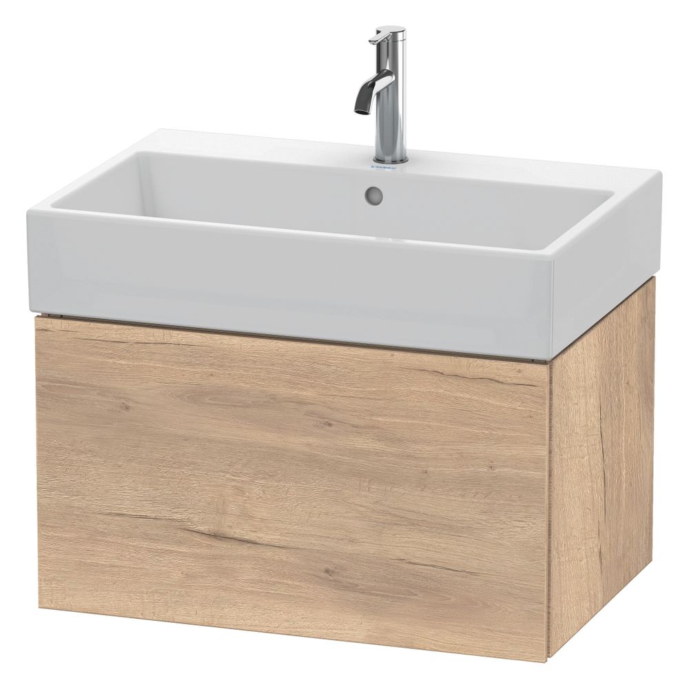 Duravit L-Cube Waschtischunterbau wandh. 459x684x394mm Eiche Marmoriert Matt, Grif... DURAVIT-LC617605555 4067116353174 (Abb. 3)