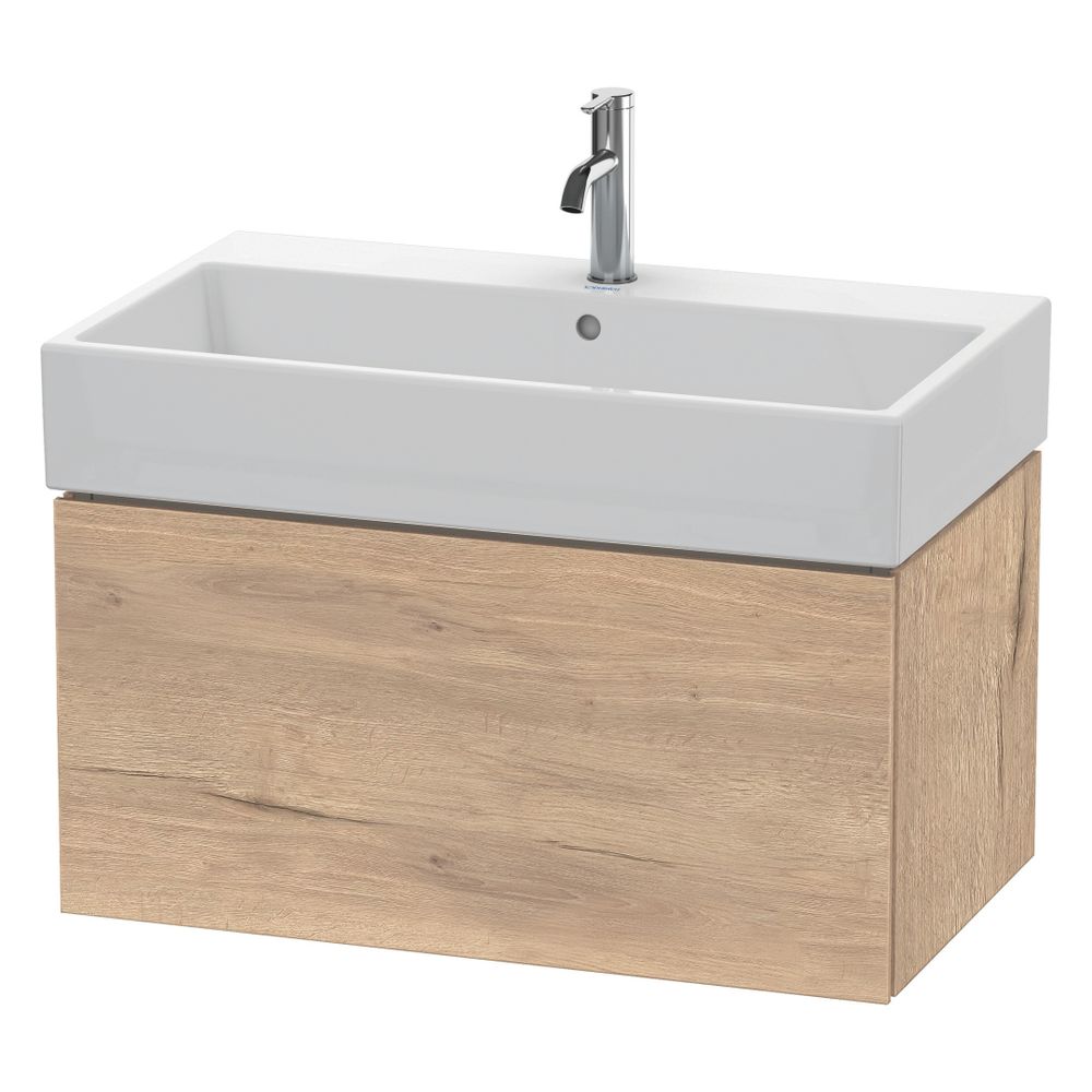Duravit L-Cube Waschtischunterbau wandh. 459x784x394mm Eiche Marmoriert Matt, Grif... DURAVIT-LC617705555 4067116353150 (Abb. 3)