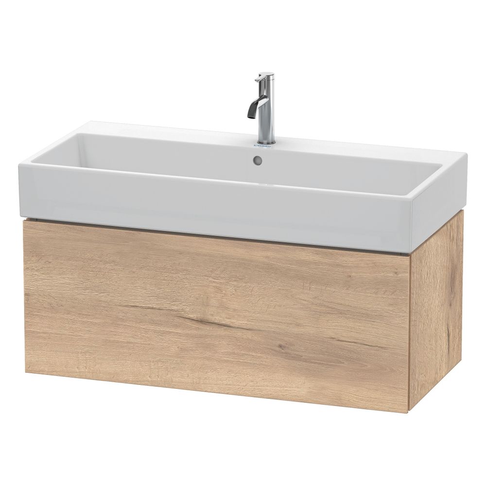 Duravit L-Cube Waschtischunterbau wandh. 459x984x394mm Eiche Marmoriert Matt, Grif... DURAVIT-LC617805555 4067116353136 (Abb. 3)