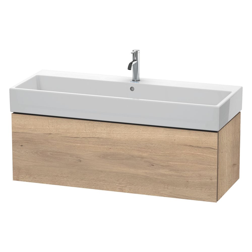 Duravit L-Cube Waschtischunterbau wandh. 459x1184x394mm Eiche Marmoriert Matt, Gri... DURAVIT-LC617905555 4067116353112 (Abb. 3)