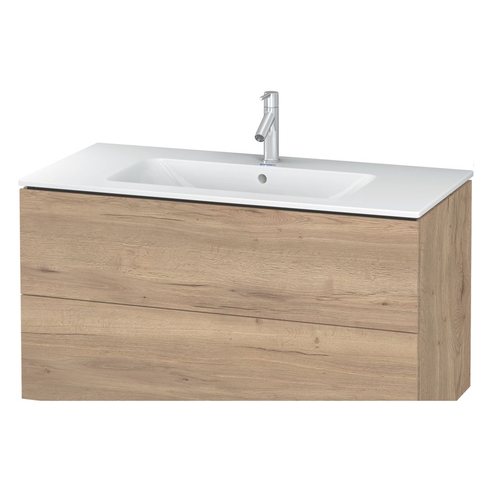 Duravit L-Cube Waschtischunterbau wandh. 481x1220x550mm Eiche Marmoriert Matt, Gri... DURAVIT-LC624305555 4067116352900 (Abb. 3)