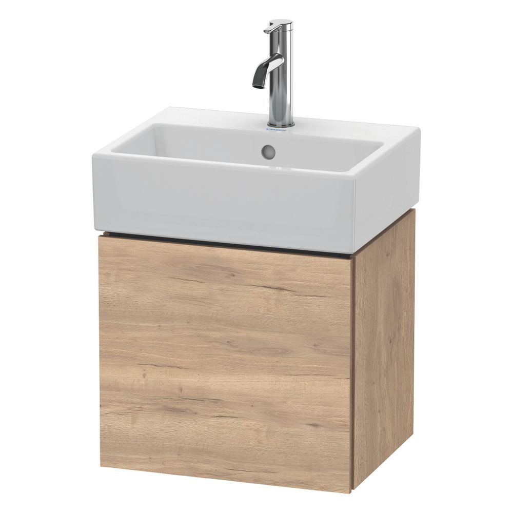 Duravit L-Cube Waschtischunterbau wandh. 341x434x400mm L, Eiche Marmoriert Matt, G... DURAVIT-LC6245L5555 4067116352870 (Abb. 3)