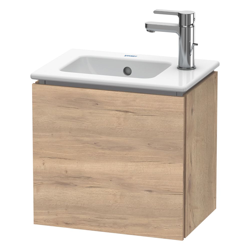 Duravit L-Cube Waschtischunterbau wandh. 294x420x400mm L, Eiche Marmoriert Matt, G... DURAVIT-LC6272L5555 4067116352467 (Abb. 3)
