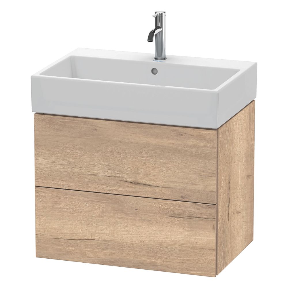 Duravit L-Cube Waschtischunterbau wandh. 459x684x544mm Eiche Marmoriert Matt, Grif... DURAVIT-LC627605555 4067116352306 (Abb. 3)