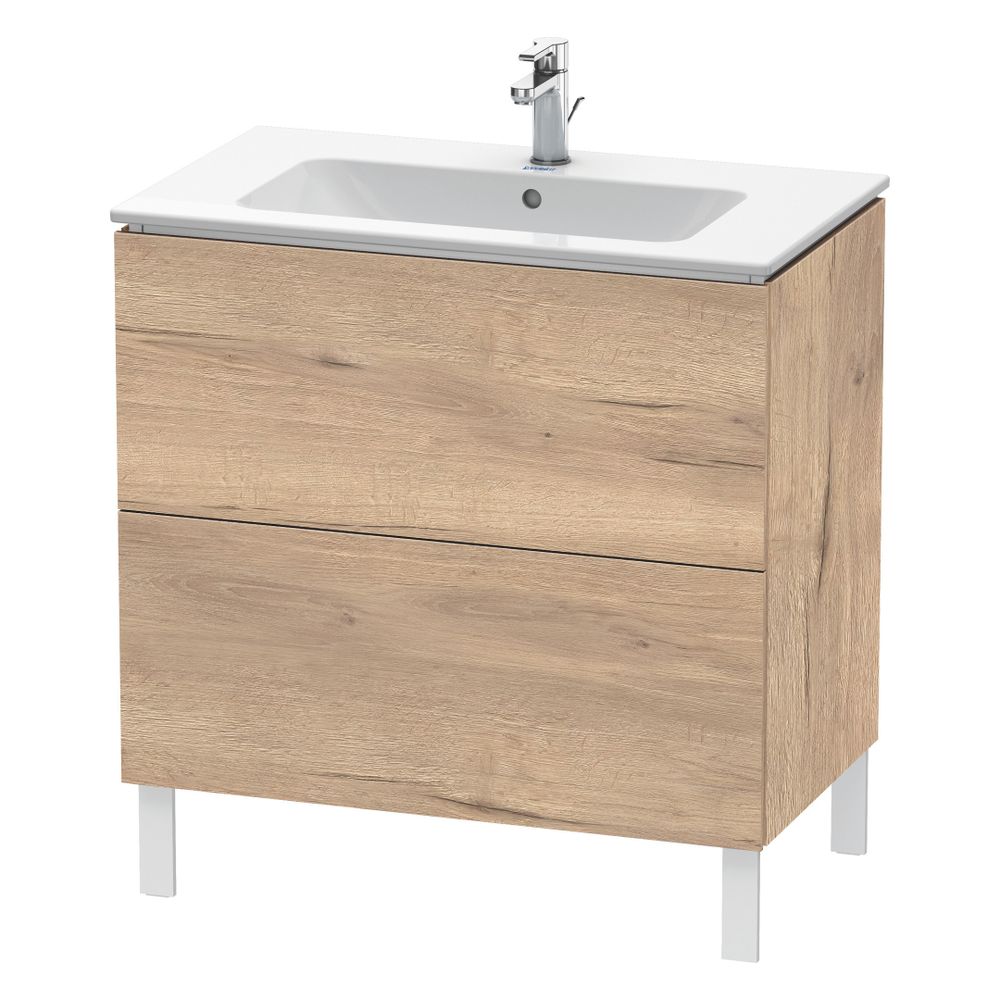 Duravit L-Cube Waschtischunterbau bodenst. 481x820x704mm Eiche Marmoriert Matt, Gr... DURAVIT-LC662605555 4067116351781 (Abb. 3)
