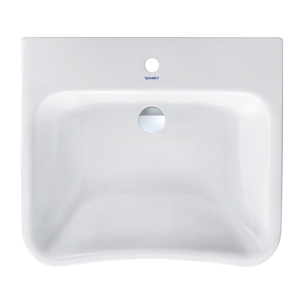 Duravit DuraStyle Waschtisch 570x650x170mm wh Weiß Hochglanz, Rechteckig, WonderGl... DURAVIT-23306500001 4021534958694 (Abb. 2)