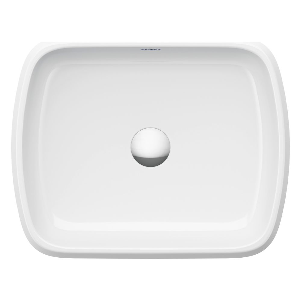 Duravit Qatego Aufsatzbecken 500mm, Weiß Hochglanz, ohne Überlauf und HLB, RW glasi... DURAVIT-2384500079 4067116330939 (Abb. 3)