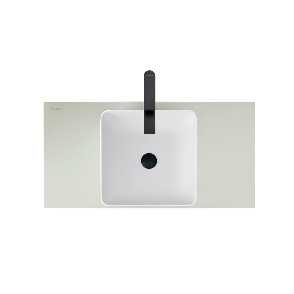 Duravit Sivida Aufsatzbecken 400mm, Weiß Seidenmatt/Blassgrün Matt, DuroCast Plus, ... DURAVIT-266001FH00 4067116416015 (Abb. 1)