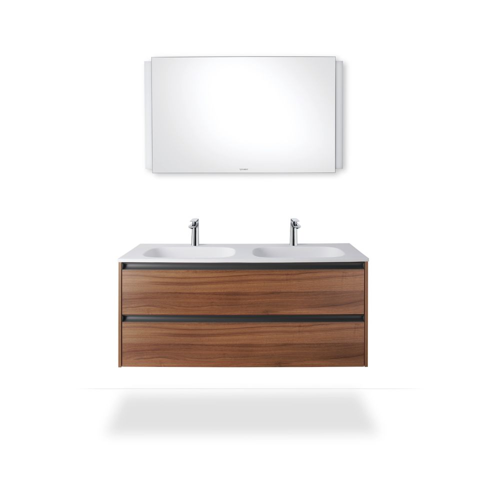 Duravit Sivida Waschtisch 485x1290x110mm Weiß Seidenmatt rechteckig 1 HL L/R ohne Ü... DURAVIT-2650043200 4067116415926 (Abb. 3)