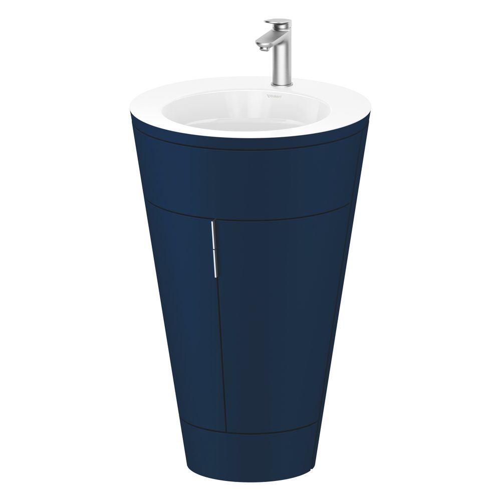 Duravit Starck 1 Waschtisch-Set C-bonded bds Lack 605x560x864mm, Nachtblau SM/... DURAVIT-S19513O70980000 4067116425291 (Abb. 4)