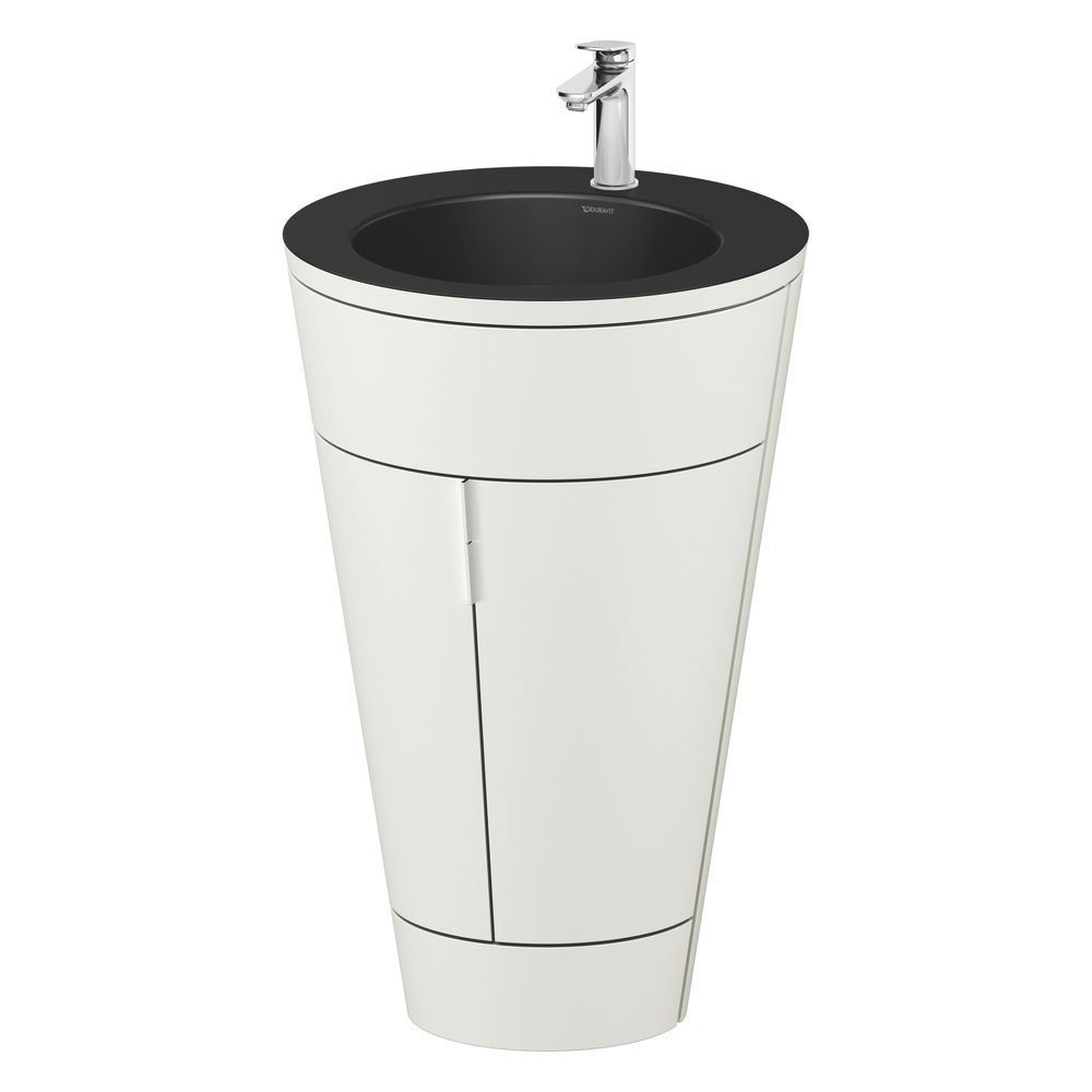 Duravit Starck 1 Waschtisch-Set C-bonded bds Lack 605x560x864mm, Nordic Weiß S... DURAVIT-S19514O10390000 4067116426274 (Abb. 4)