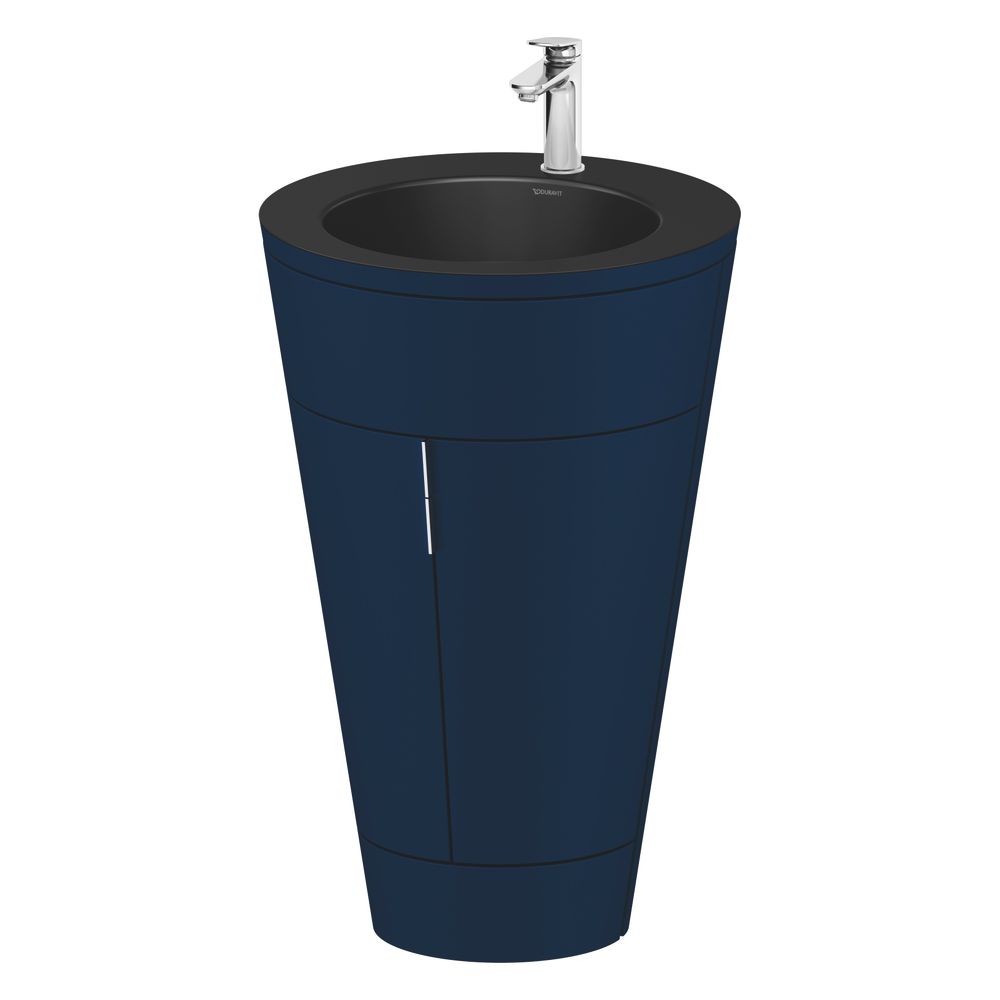 Duravit Starck 1 Waschtisch-Set C-bonded bds Lack 605x560x864mm, Nachtblau SM/... DURAVIT-S19514O10980010 4067116427110 (Abb. 4)