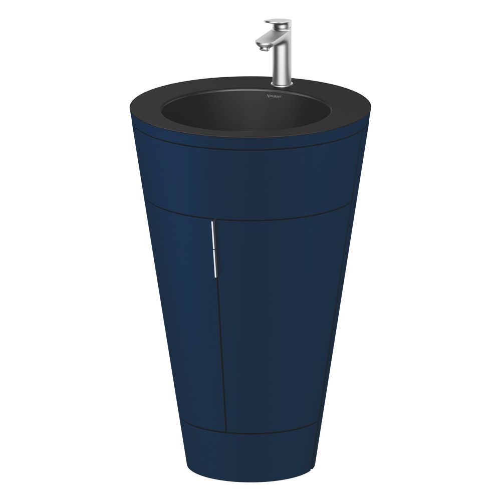 Duravit Starck 1 Waschtisch-Set C-bonded bds Lack 605x560x864mm, Nachtblau SM/... DURAVIT-S19514O70980010 4067116427271 (Abb. 4)