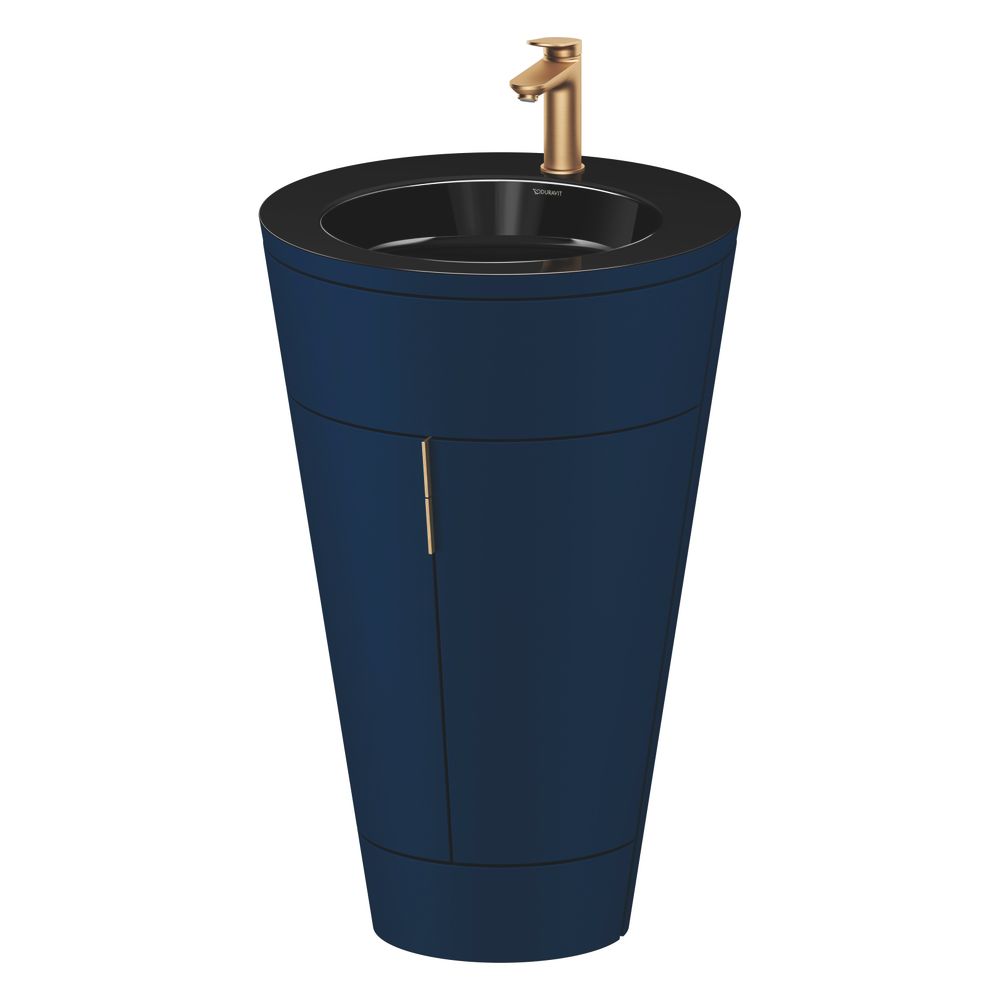 Duravit Starck 1 Waschtisch-Set C-bonded bds Lack 605x560x864mm, Nachtblau SM/... DURAVIT-S19515O04980000 4067116426649 (Abb. 4)