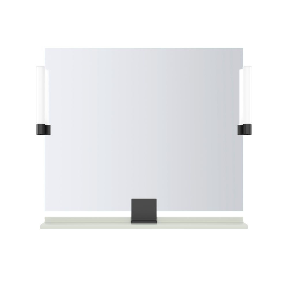 Duravit Sivida Spiegel-Ablage 800x115x35mm Diamantschwarz/Blassgrün Matt ohne ... DURAVIT-SV74320BDHH0000 4067116412338 (Abb. 1)