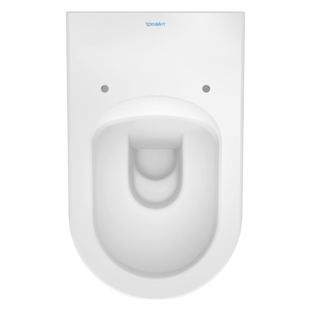 Duravit ME by Starck Stand WC 600x370x400mm Weiß SDM Back to wall 45/3l Tiefspüler ... DURAVIT-216909AC00 4067116442977 (Abb. 7)