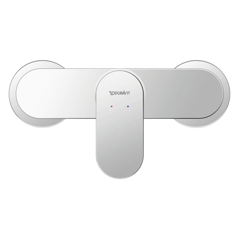 Duravit Wave Einhebel-Brausemischer Aufputz, Chrom, 24l/min, S-Anschlüsse, 1/2", ... DURAVIT-WA4230000010 4067116105728 (Abb. 7)