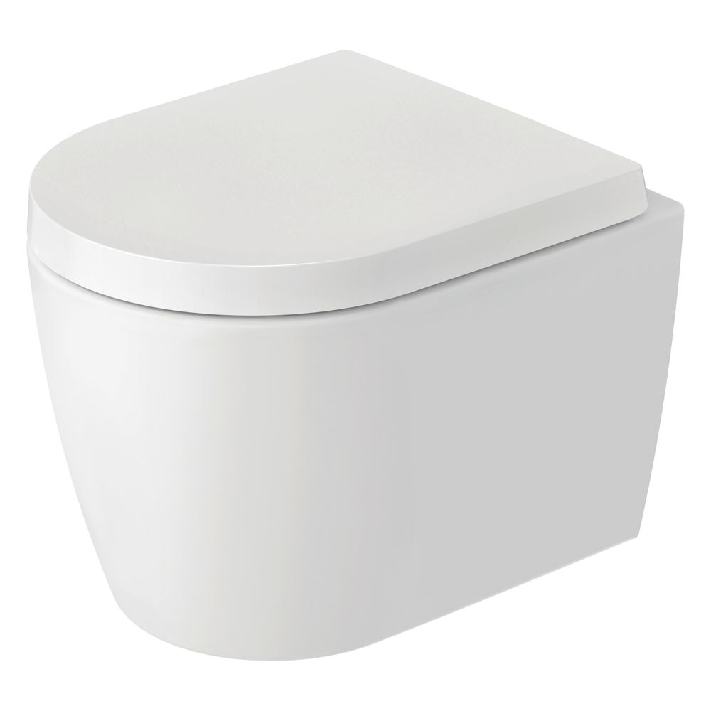 Duravit ME by Starck Wand-WC 480x370x350mm Weiß Seidenmatt 45l HygieneGlaze Plus Ti... DURAVIT-253009AC00 4067116444759 (Abb. 3)