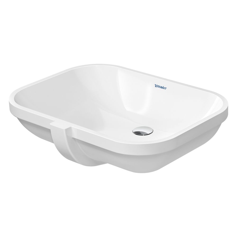 Duravit D-Code Einbauwaschtisch 430x560x210mm, Einbau von unten, Weiß Hochglanz, oh... DURAVIT-0338560000 4021534457852 (Abb. 4)