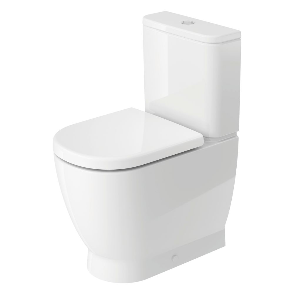 Duravit D-Code Stand WC für Kombination 600x370x400mm Weiß Hochglanz 45/3l Tiefspü... DURAVIT-20600900002 4067116383249 (Abb. 3)