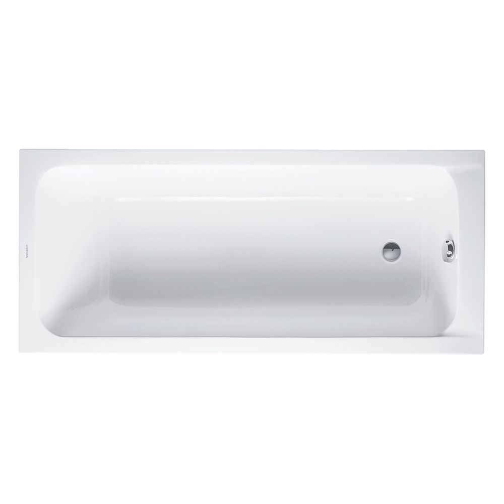 Duravit D-Code Badewanne 420x700x1600mm, Weiß glänzend, Rechteckig, Einbau, Ab... DURAVIT-700096000000000 4021534386442 (Abb. 4)
