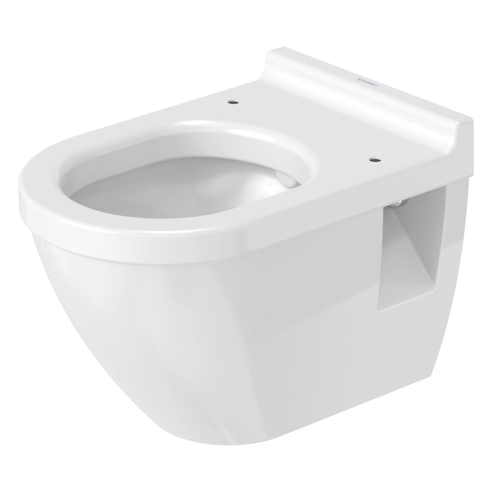 Duravit Starck 3 Wand-WC 545x365x355mm, Weiß Hochglanz, 6l, WonderGliss, Tiefspüle... DURAVIT-22060900001 4021534390692 (Abb. 8)