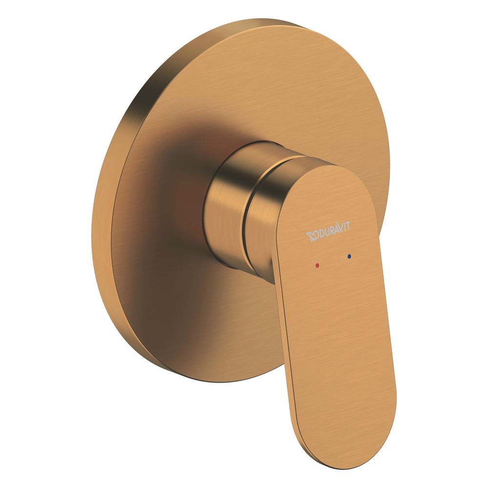 Duravit Wave Einhebelmischer Unterputz Set, 1 Verbraucher, Bronze gebürstet, 1 Ve... DURAVIT-WA4210007004 4067116463743 (Abb. 3)