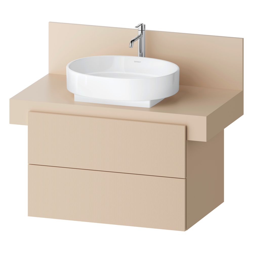 Duravit Balcoon Konsolen-Waschtischunterbau wandh. 570x800x534mm Sandbeige Str... DURAVIT-BA50130JEIE0000 4067116472783 (Abb. 4)