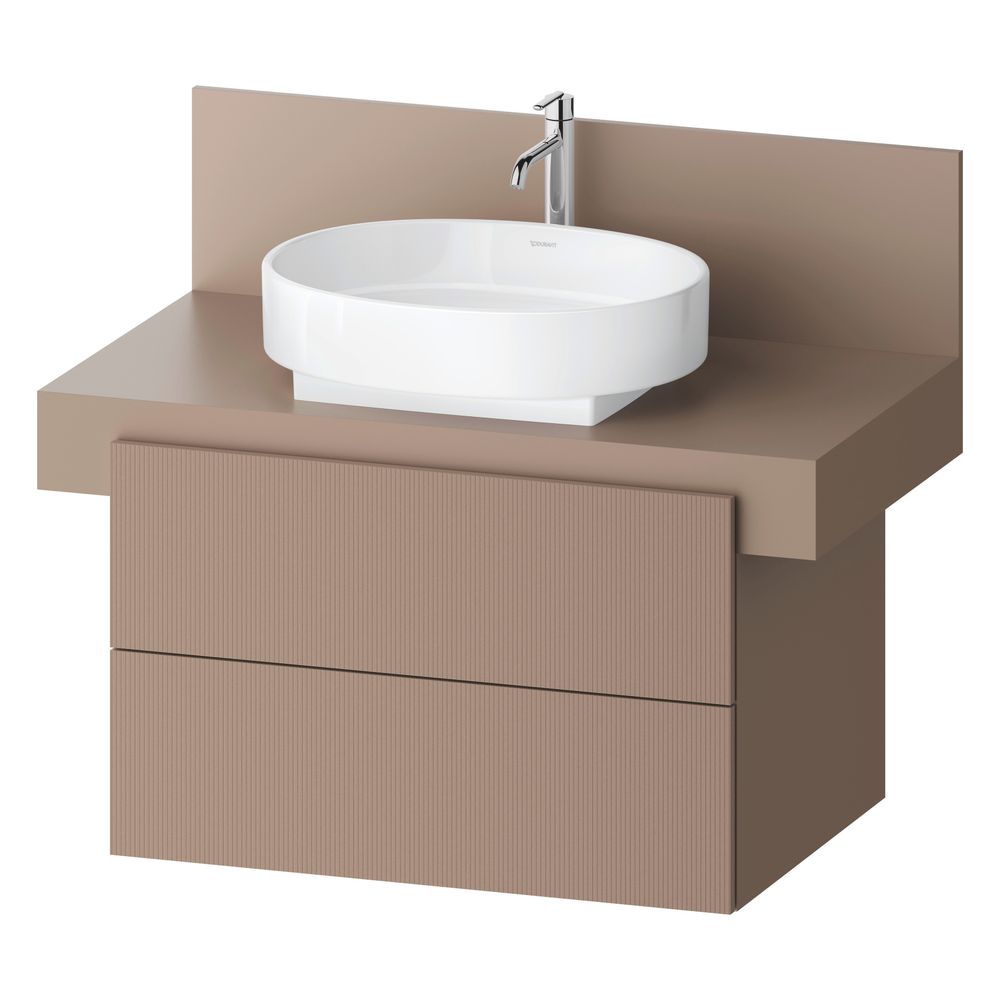 Duravit Balcoon Konsolen-Waschtischunterbau wandh 570x800x534mm Umbra Struktur... DURAVIT-BA50130JFIF0000 4067116472790 (Abb. 4)