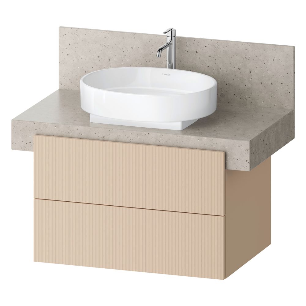 Duravit Balcoon Konsolen-Waschtischunterbau wandh 570x800x522mm Sandbeige Stru... DURAVIT-BA50330JEIE0000 4067116473384 (Abb. 3)